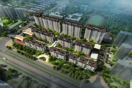 宝龙庄园，76m2套二带附房，小高层好楼层，全明户型！